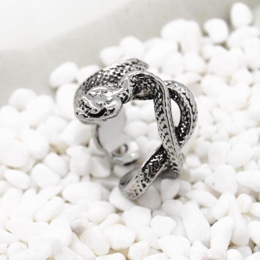Silver Snake Ring - Picture 3 of 4